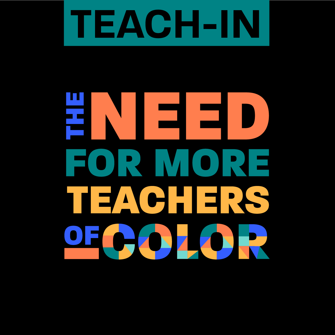 Teach-In: The Need for More Teachers of Color - Research for Action