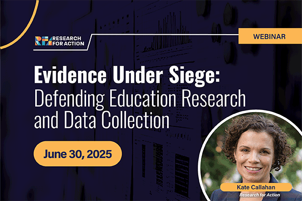 Evidence Under Siege: Defending Education Research and Data Collection